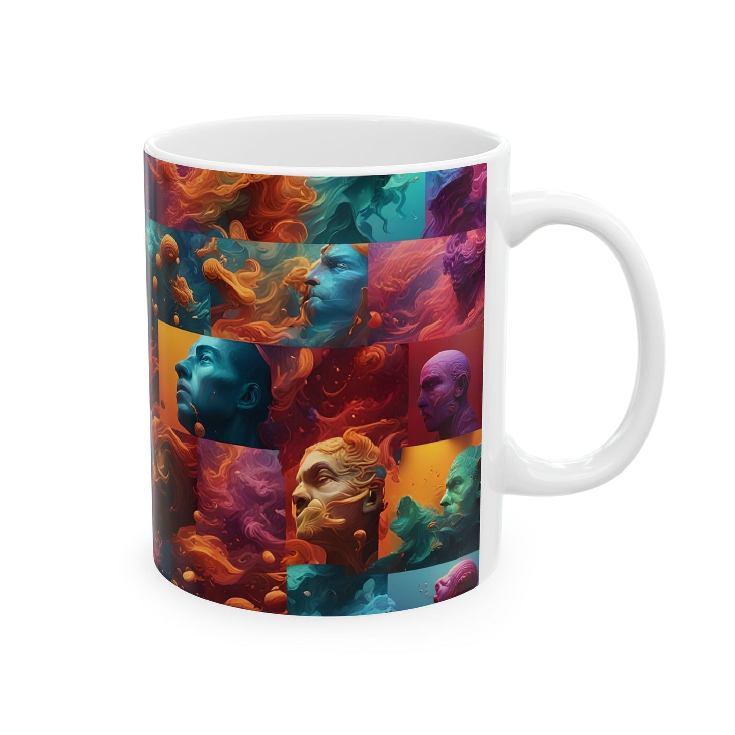 Ghost In The Mist Ceramic Mug, (11oz, 15oz)