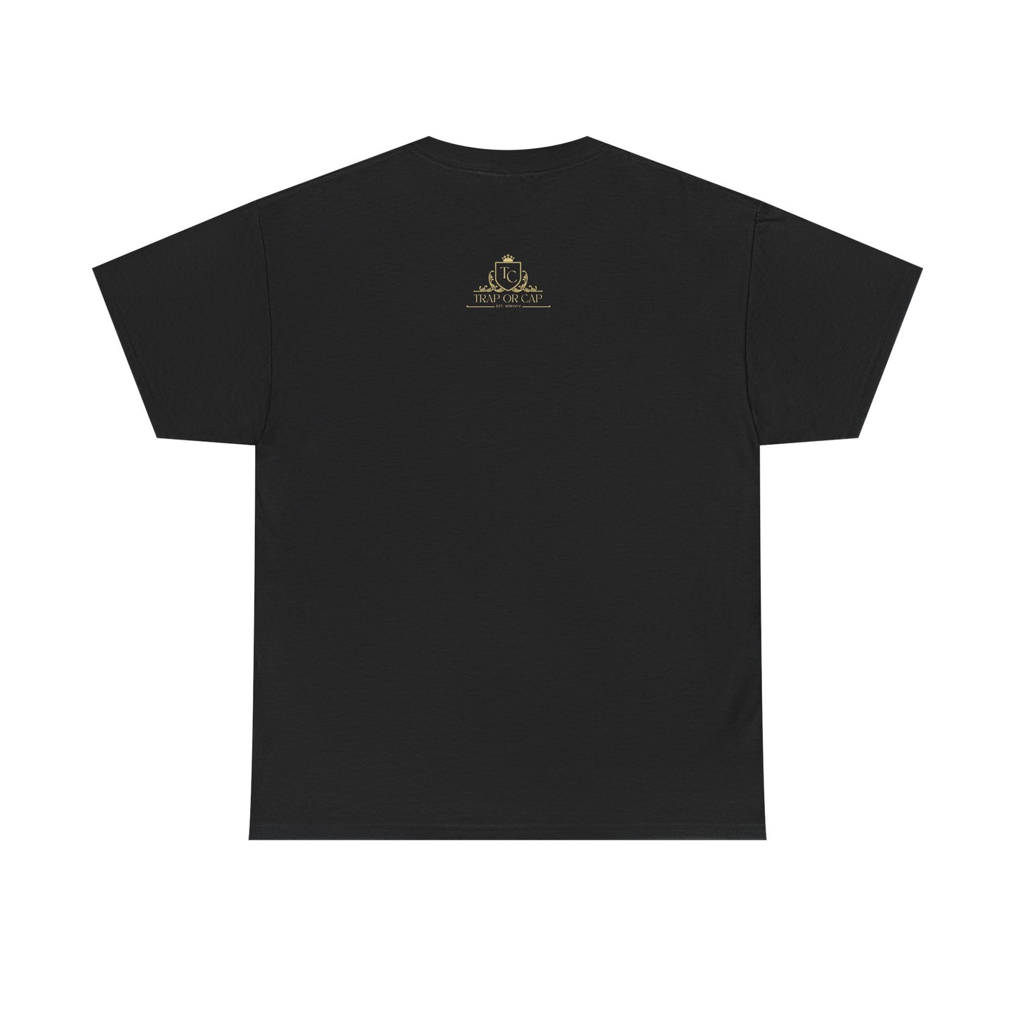 Gold Elite Chimp Tee: Lux Streetwear Graphic Design