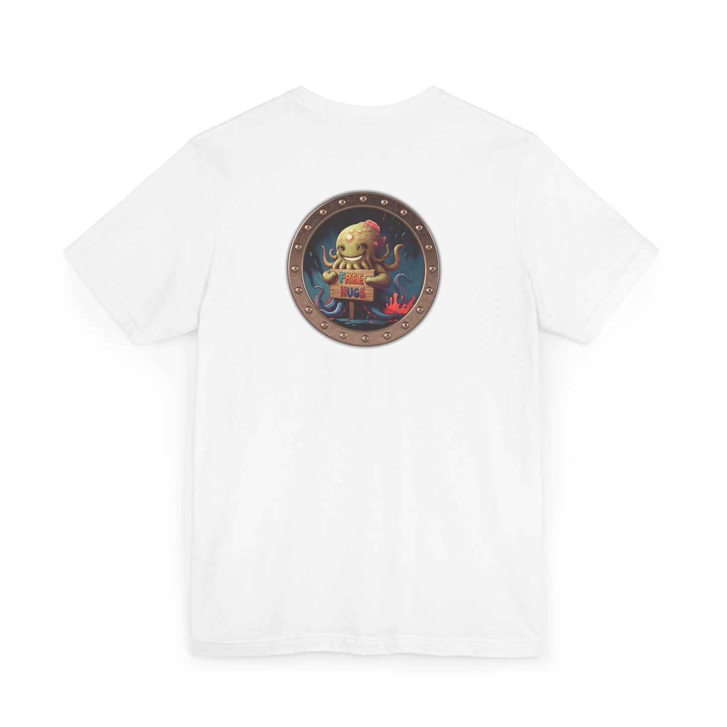 Whimsical Octopus Shirt: Nautical Art Tee for Ocean Lovers