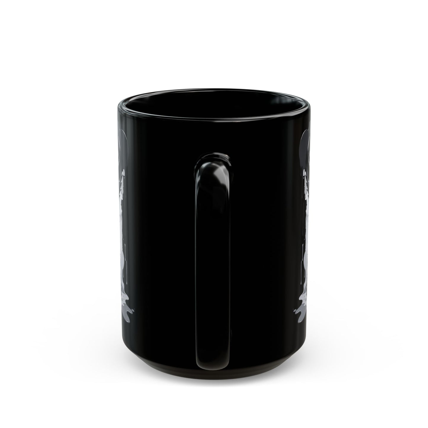 Gothic Demon Mug | Born to Raise a Little Hell | Unique Ceramic Coffee Cup