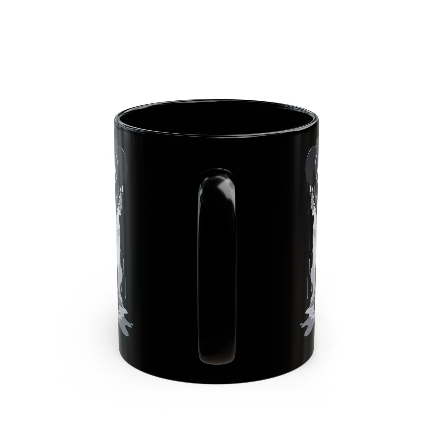 Gothic Demon Mug | Born to Raise a Little Hell | Unique Ceramic Coffee Cup