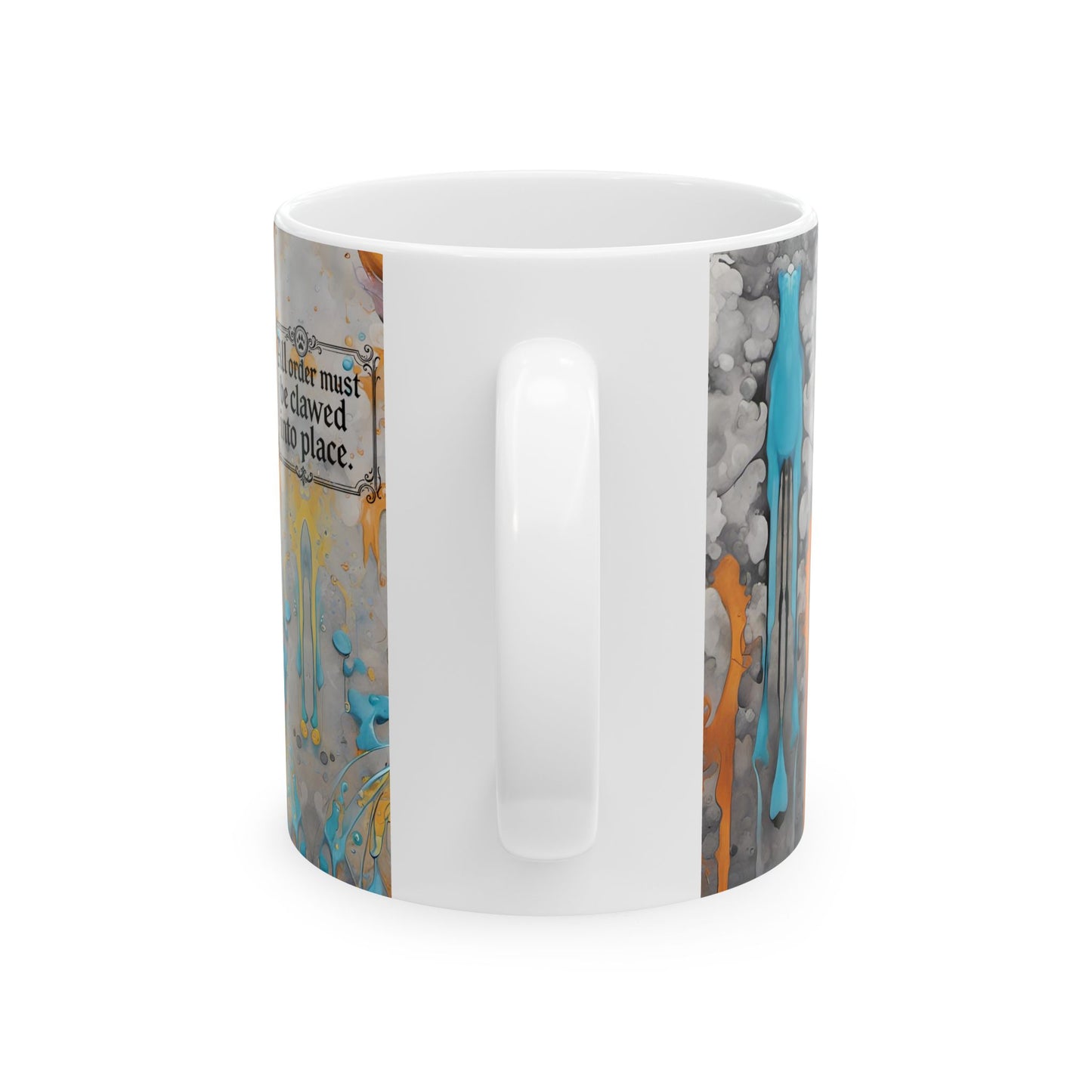 Baroness Nyx von Clawthorne Steampunk Cat Mug