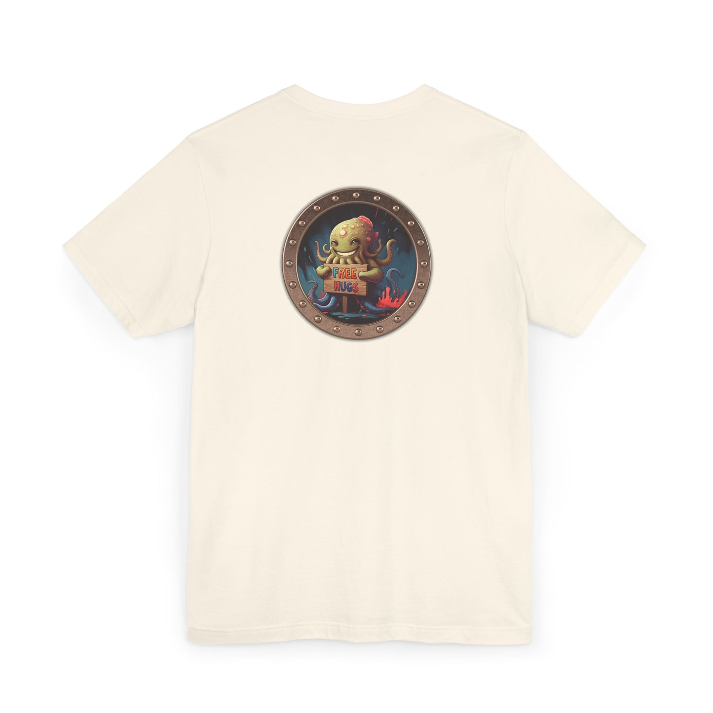 Whimsical Octopus Shirt: Nautical Art Tee for Ocean Lovers