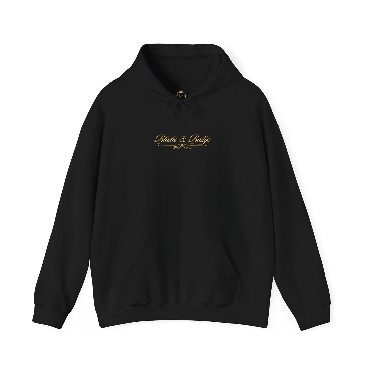 Trap or Cap Hoodie - Unisex Heavy Blend Streetwear | Bold Gold Design Vibe