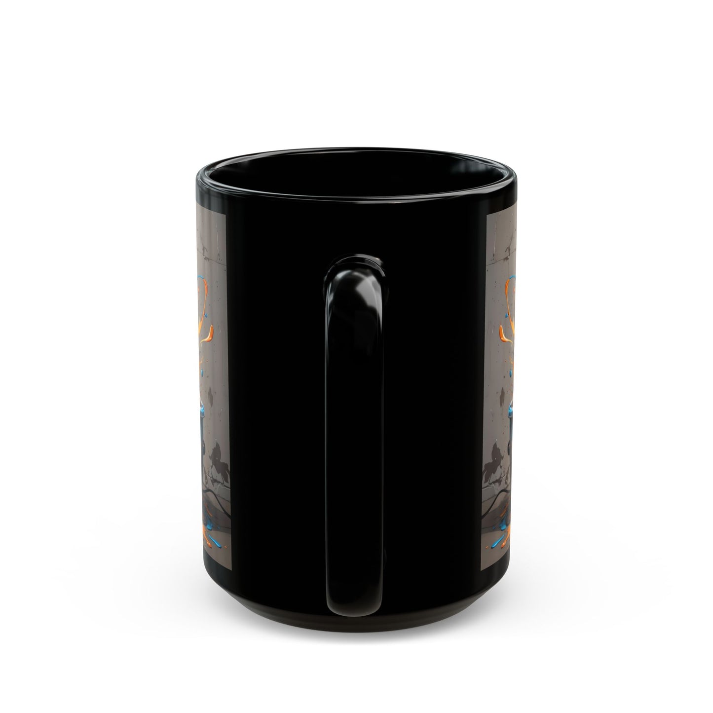 Humorous Toaster On Fire Ceramic Mug: Funny Coffee Cup Gift