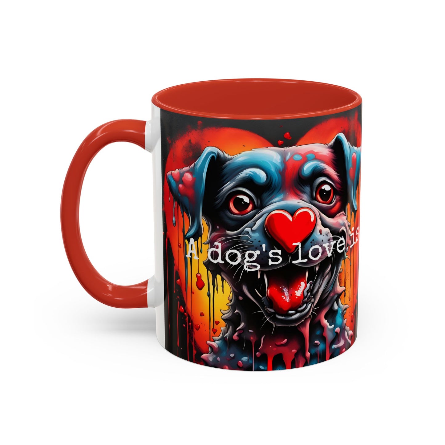 Dog Therapy Coffee Mug: Pet Lover Gift, 11oz/15oz Ceramic