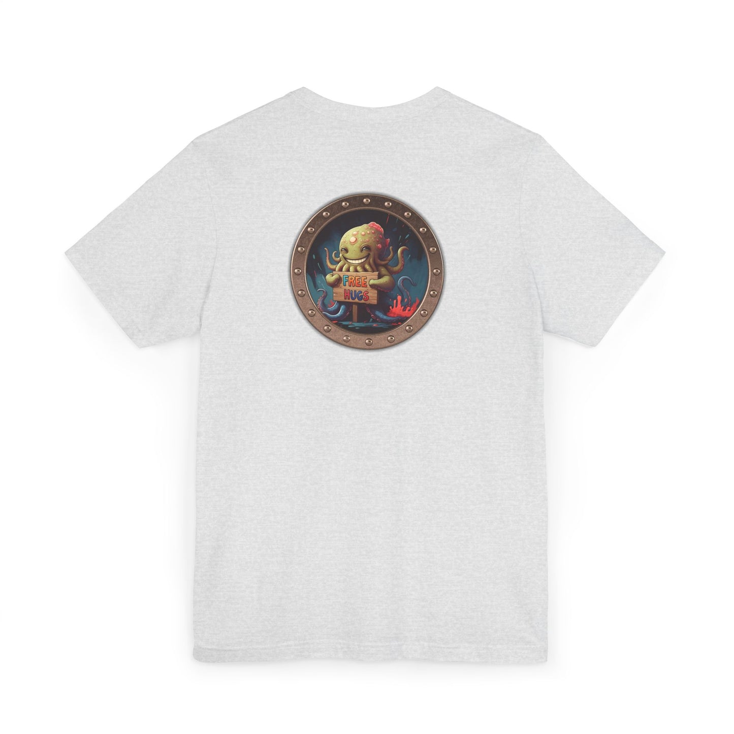 Whimsical Octopus Shirt: Nautical Art Tee for Ocean Lovers