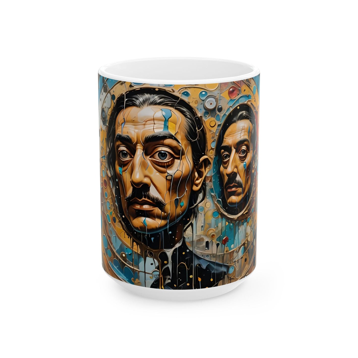 Surreal Dali-Inspired Mug - Psychedelic Coffee Cup | Gift for Artists & Thinkers | Creative Decor for Bold Minds