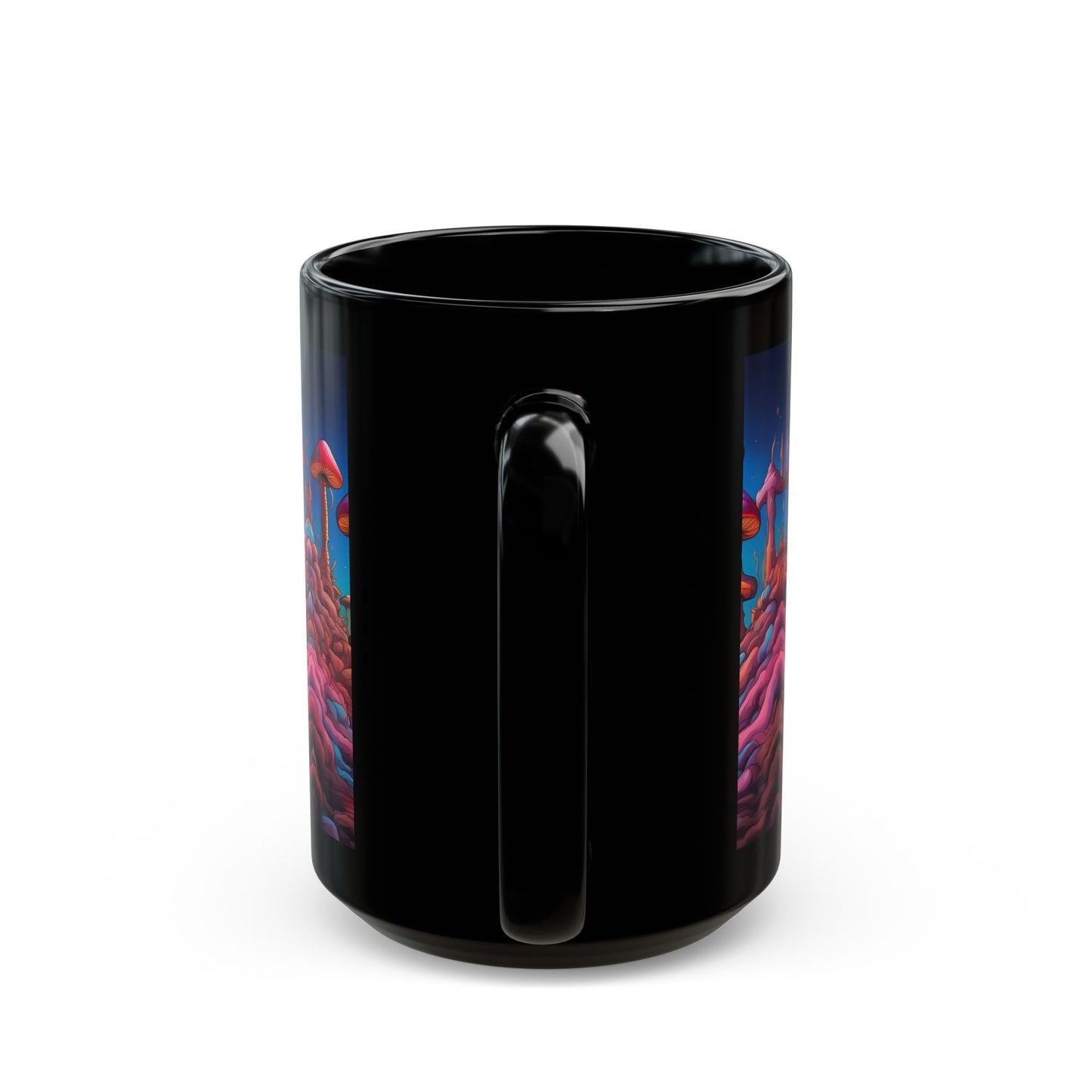 Psychedelic Sphynx Cat Mug – Trippy Hairless Cat Art