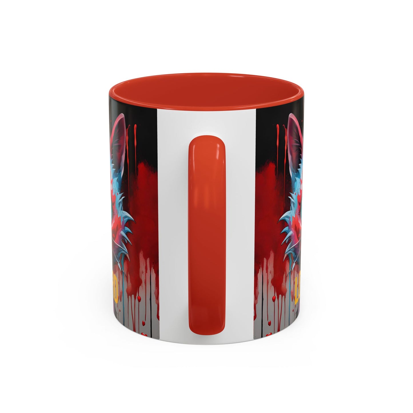 Funny Cat Mug | Love Is a Four-Legged Word | Quirky Gift for Cat Lovers