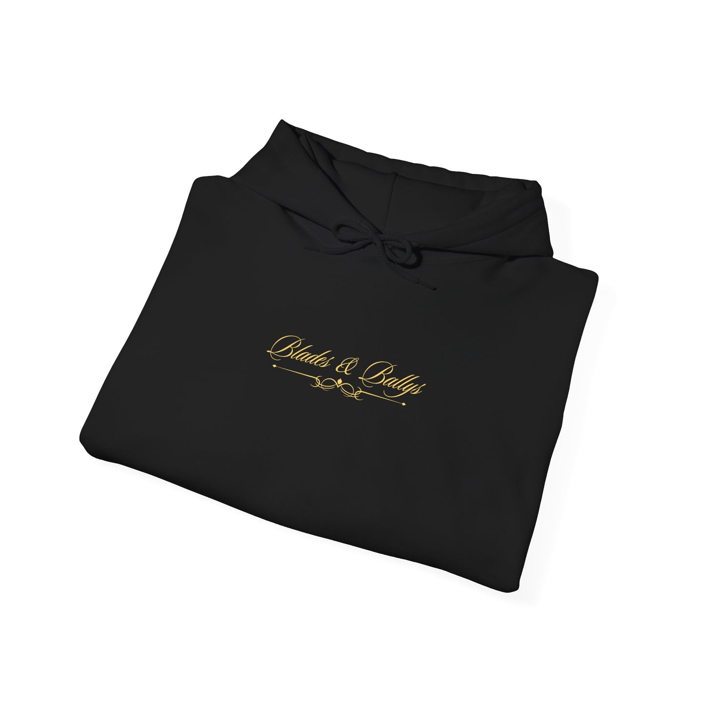 Trap or Cap Hoodie - Unisex Heavy Blend Streetwear | Bold Gold Design Vibe