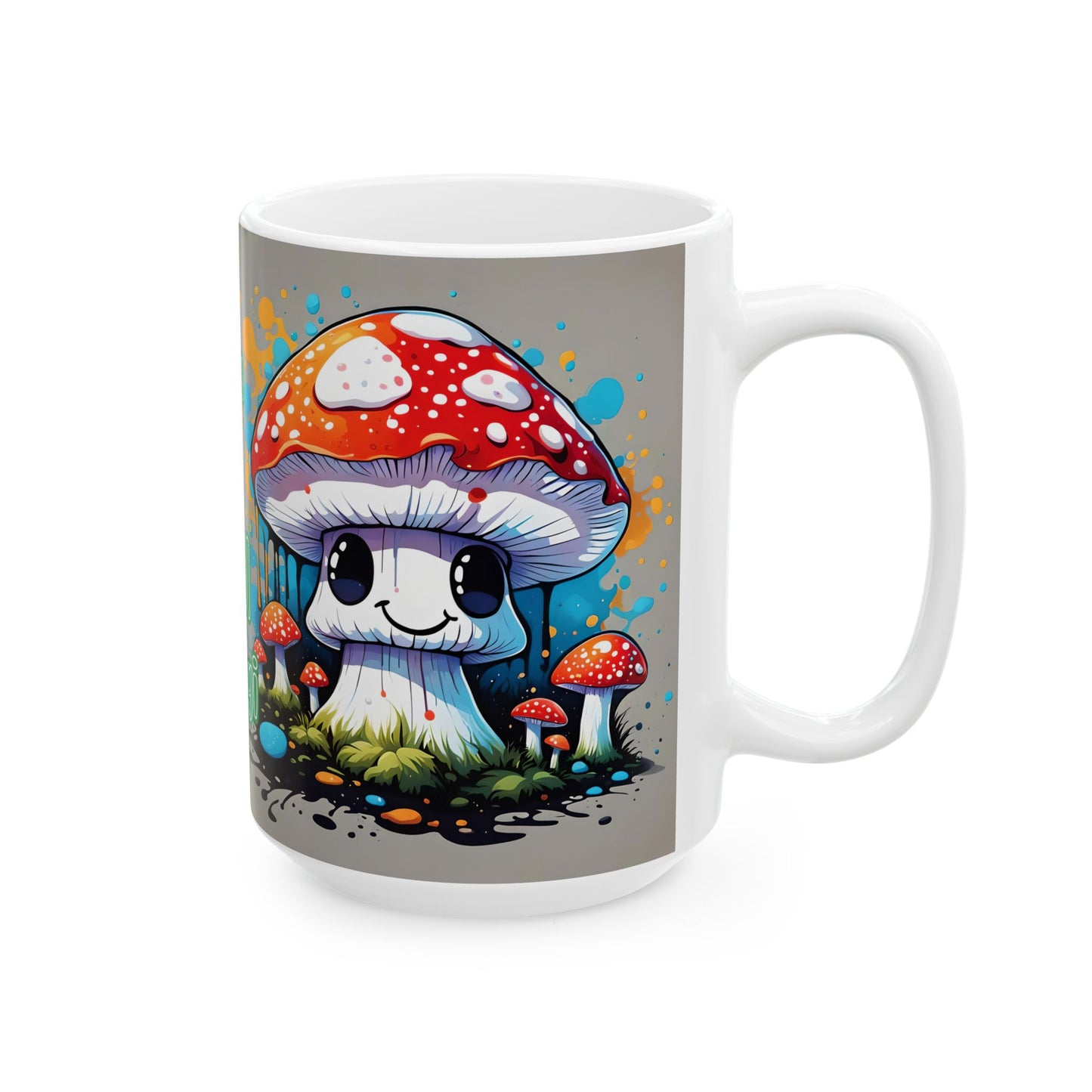 Funny Mushroom Pun Mug | Fungi Design | 11oz & 15oz Microwave Safe