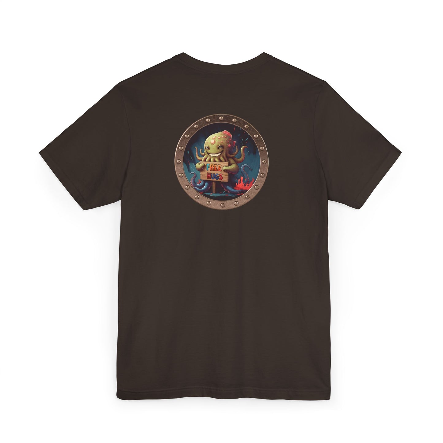 Whimsical Octopus Shirt: Nautical Art Tee for Ocean Lovers