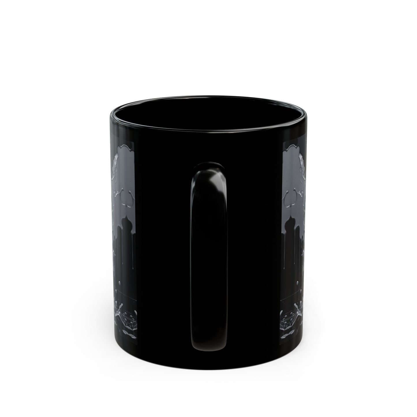 Gothic Raven Mug: Nevermore Literary Coffee Cup