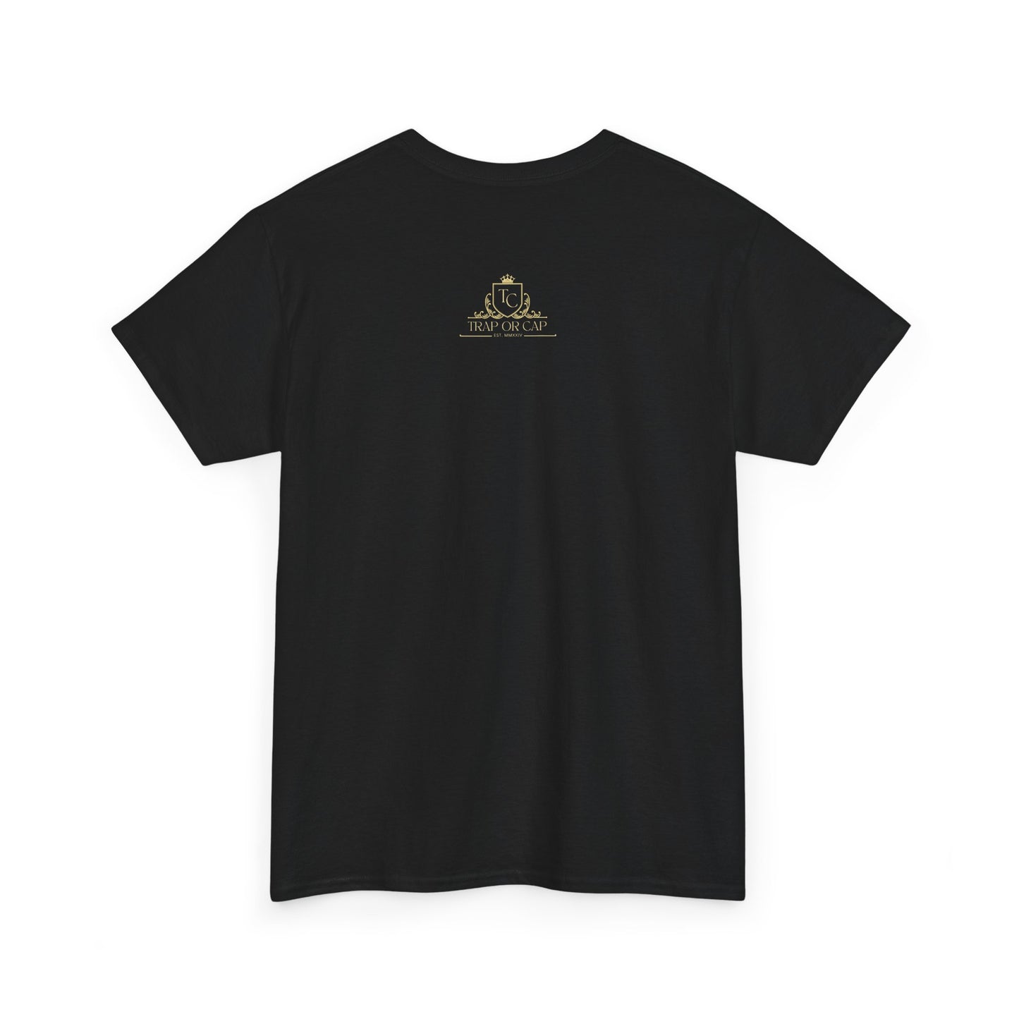Trap or Cap Unisex Heavy Cotton Tee Blades & Ballys Design