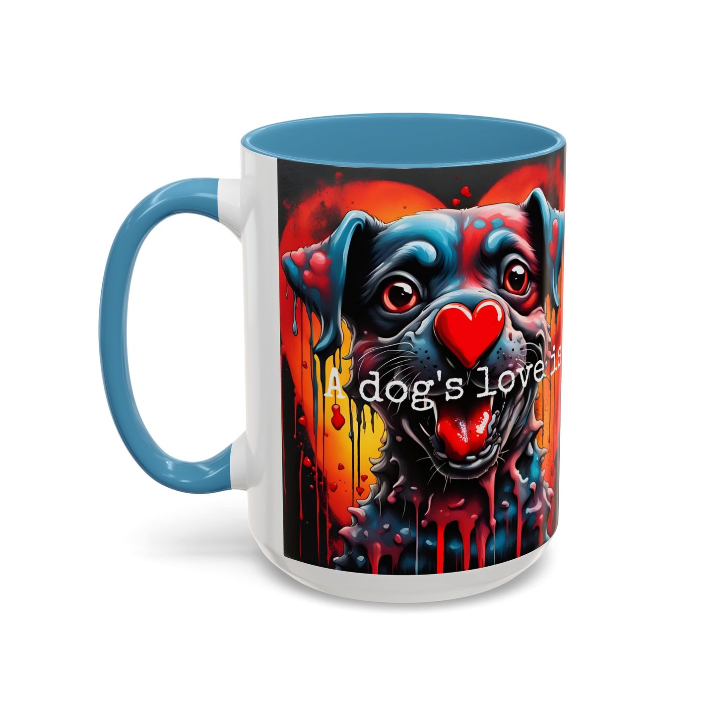 Dog Therapy Coffee Mug: Pet Lover Gift, 11oz/15oz Ceramic