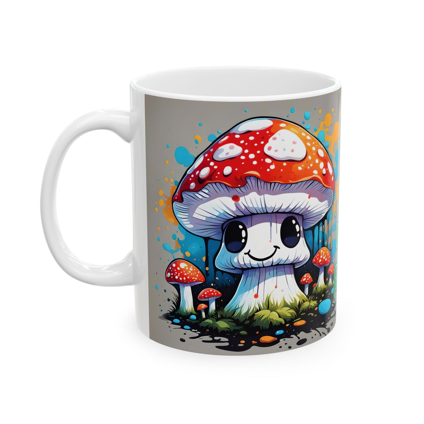 Funny Mushroom Pun Mug | Fungi Design | 11oz & 15oz Microwave Safe