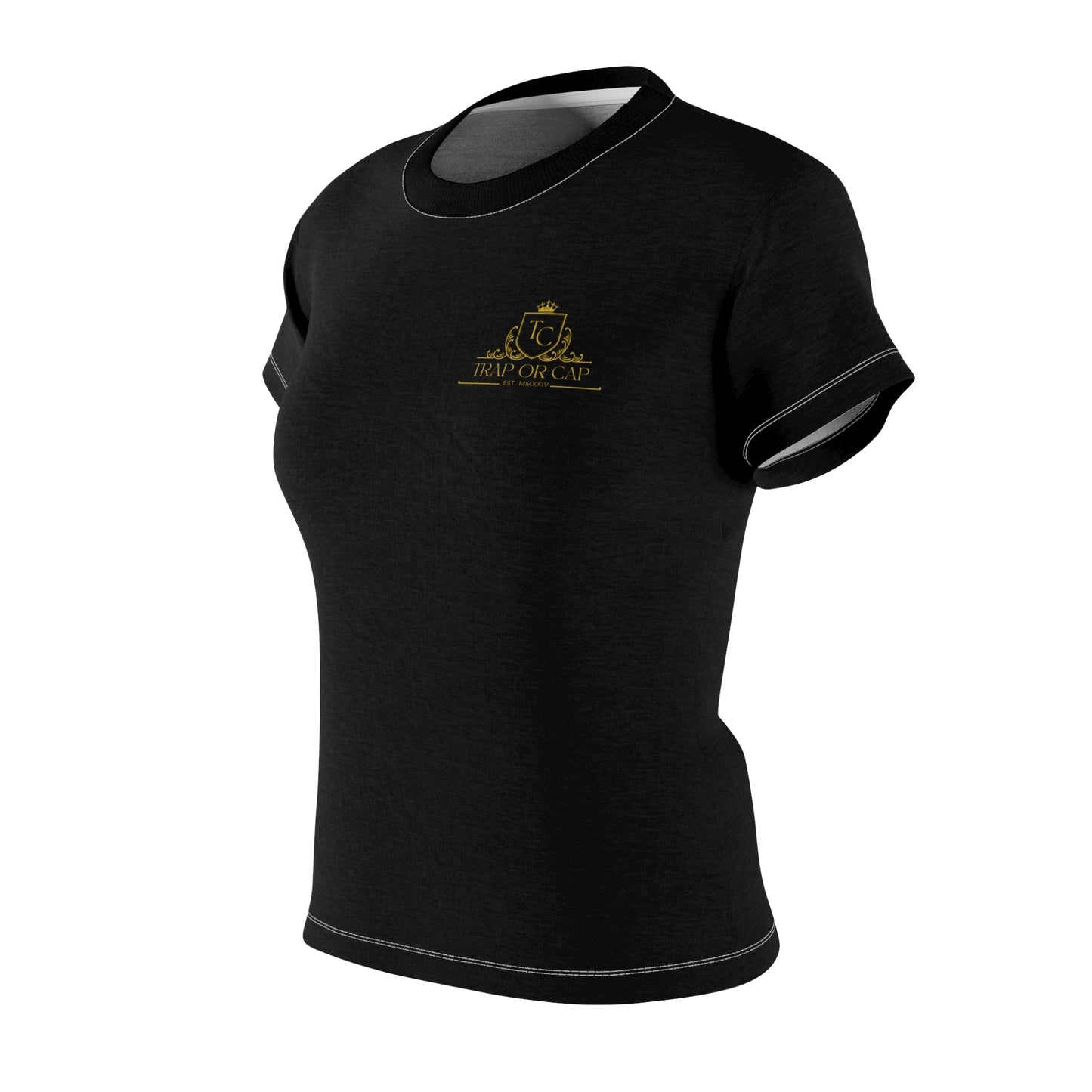 Queen Trap or Cap Women's Cut & Sew Tee (AOP)