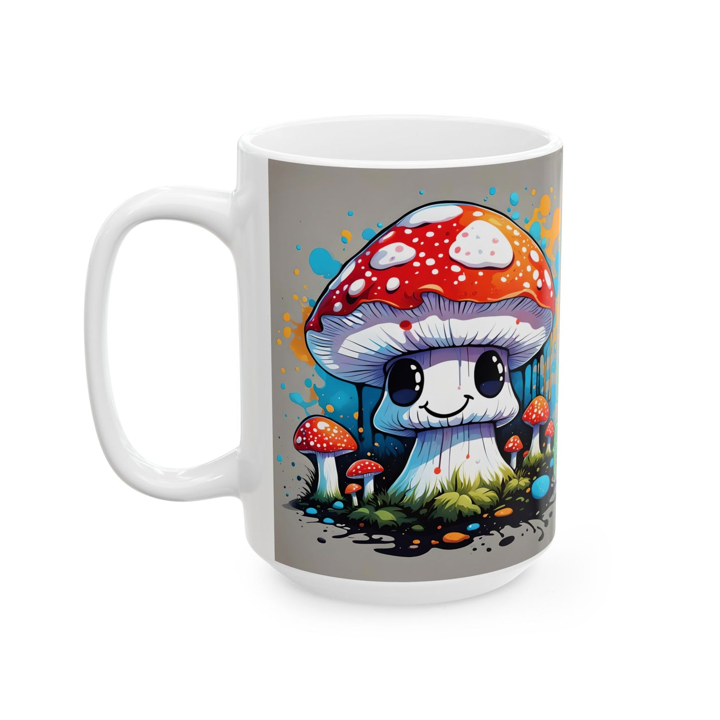 Funny Mushroom Pun Mug | Fungi Design | 11oz & 15oz Microwave Safe