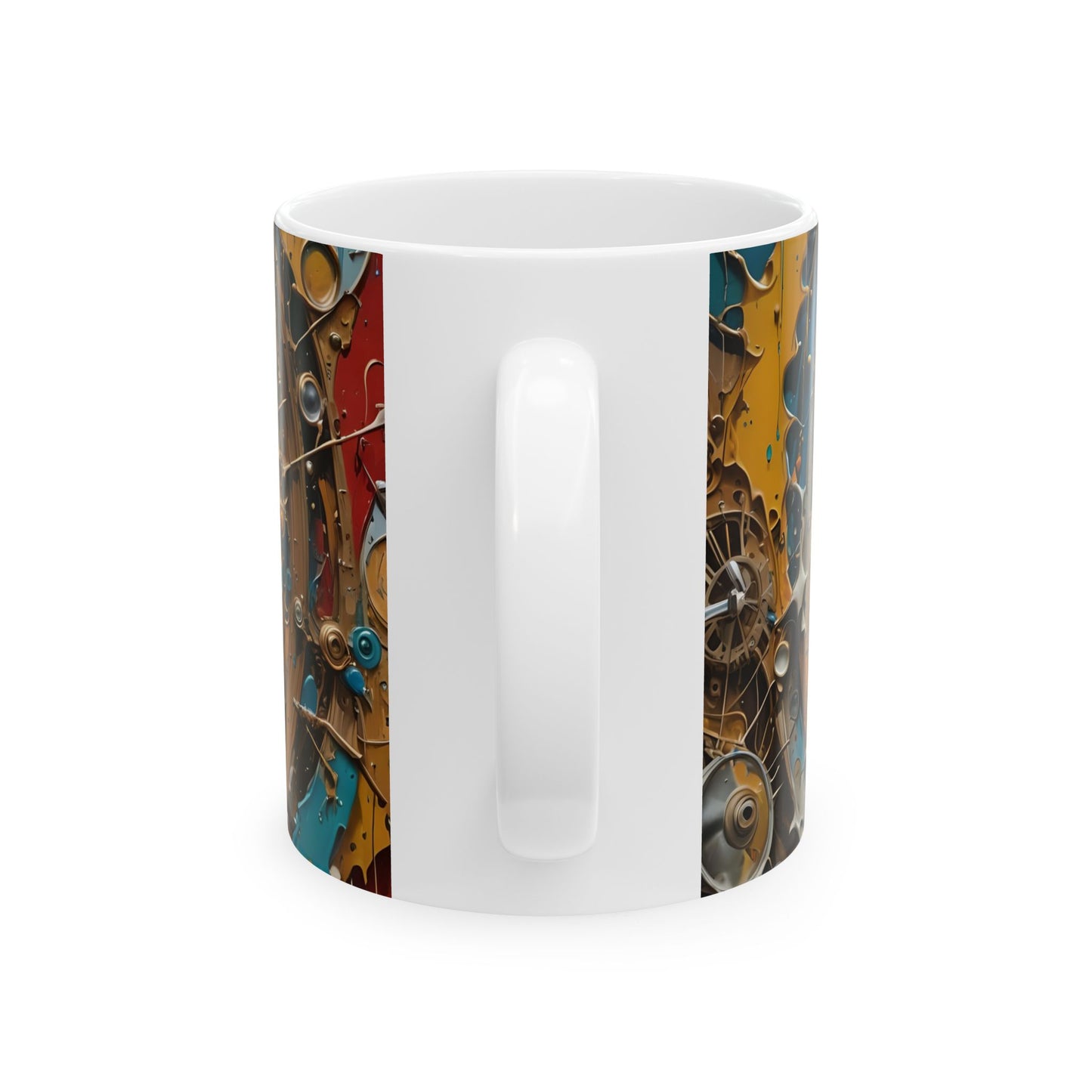 Surreal Dali-Inspired Mug - Psychedelic Coffee Cup | Gift for Artists & Thinkers | Creative Decor for Bold Minds
