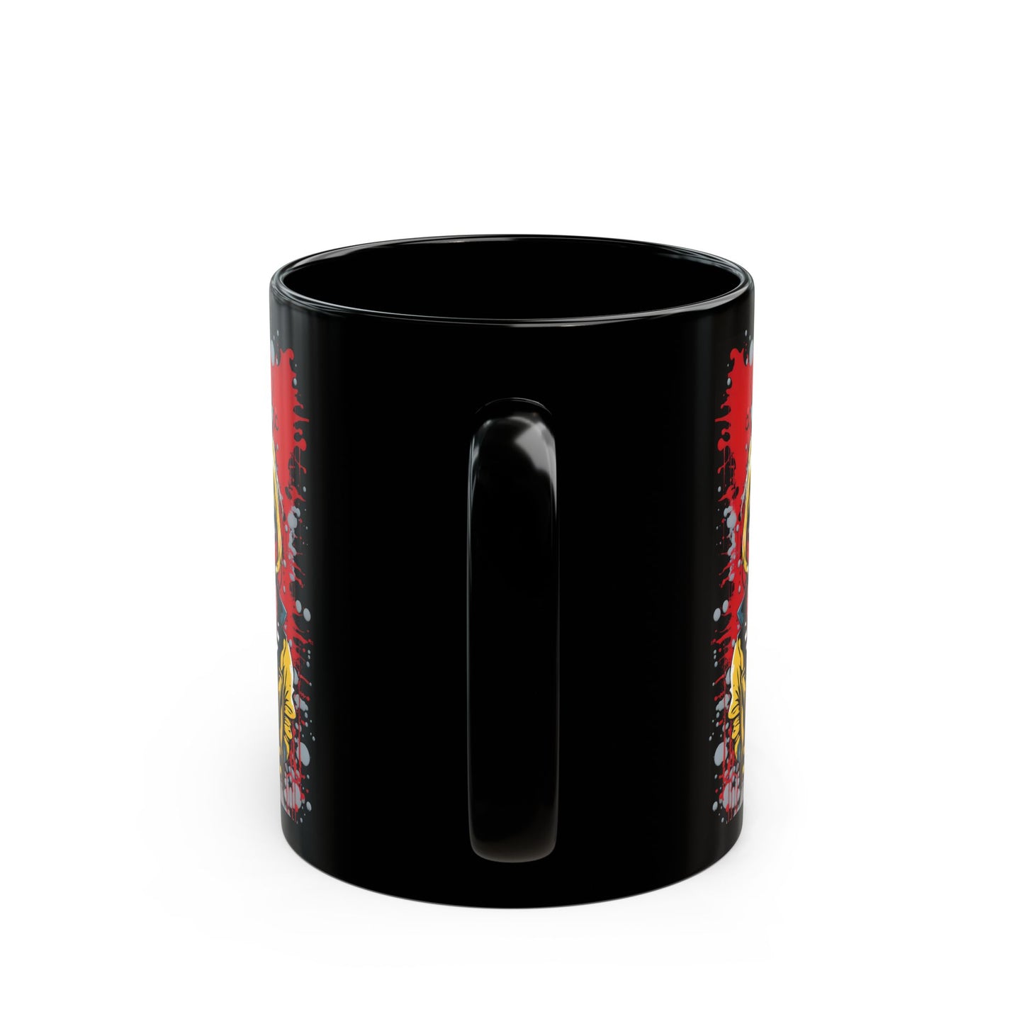 Mad Hatter Art Mug: Curiouser & Crazier Coffee Cup