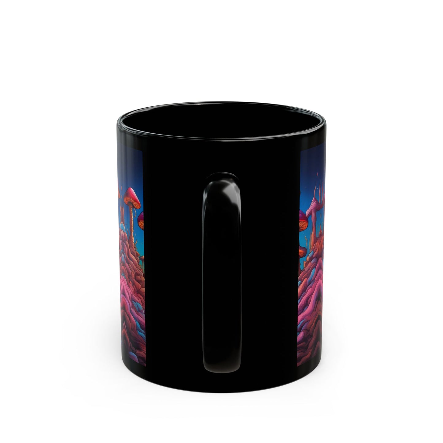 Psychedelic Sphynx Cat Mug – Trippy Hairless Cat Art