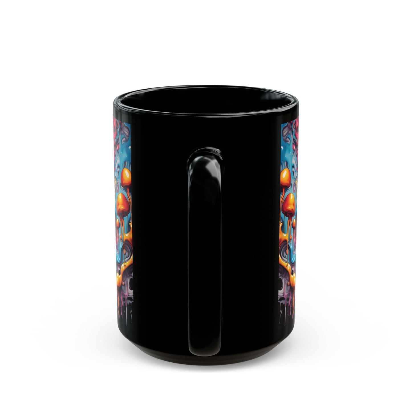 Psychedelic Art Mug: "Drink Deep, Dream Deeper" Bohemian Coffee Cup