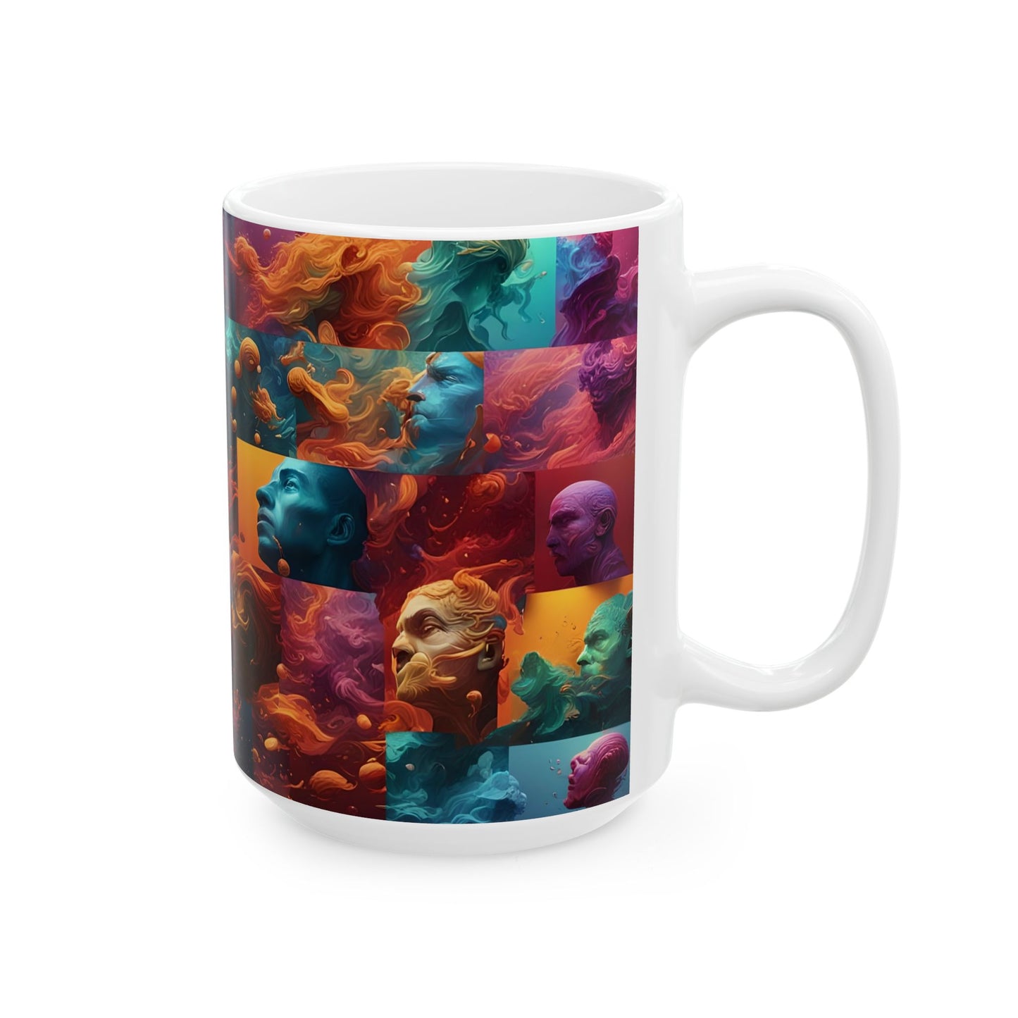 Ghost In The Mist Ceramic Mug, (11oz, 15oz)
