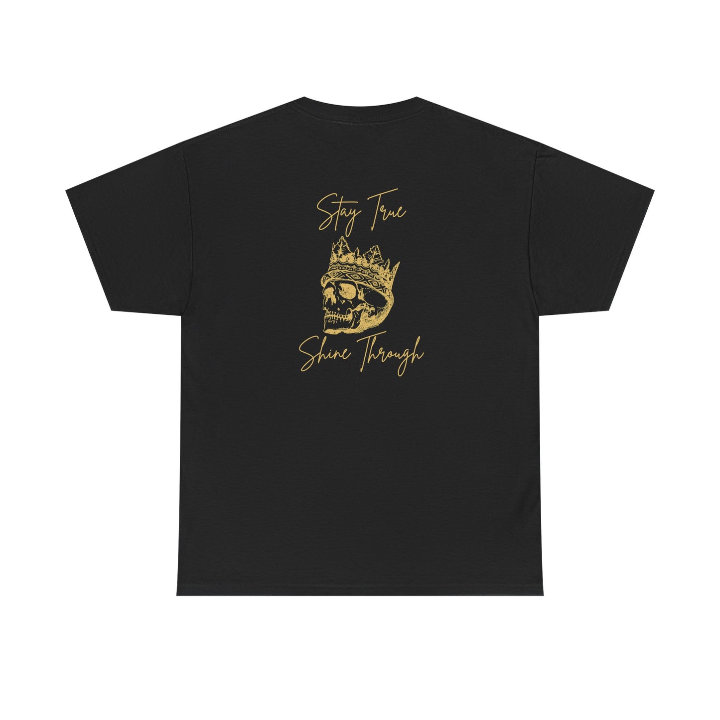 Gothic Skull King Tee | Dark Art Skeleton Shirt | Alternative Streetwear by Trap or Cap