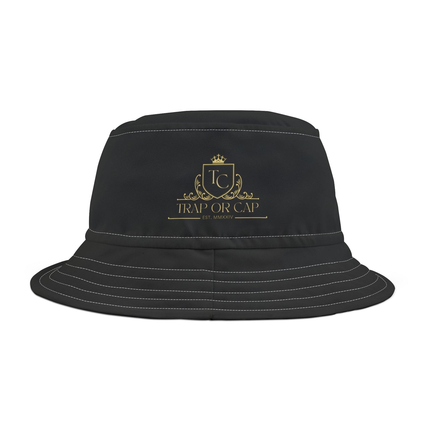 Trap or Cap Urban Bucket Hat - Bold Skull Design with City Names