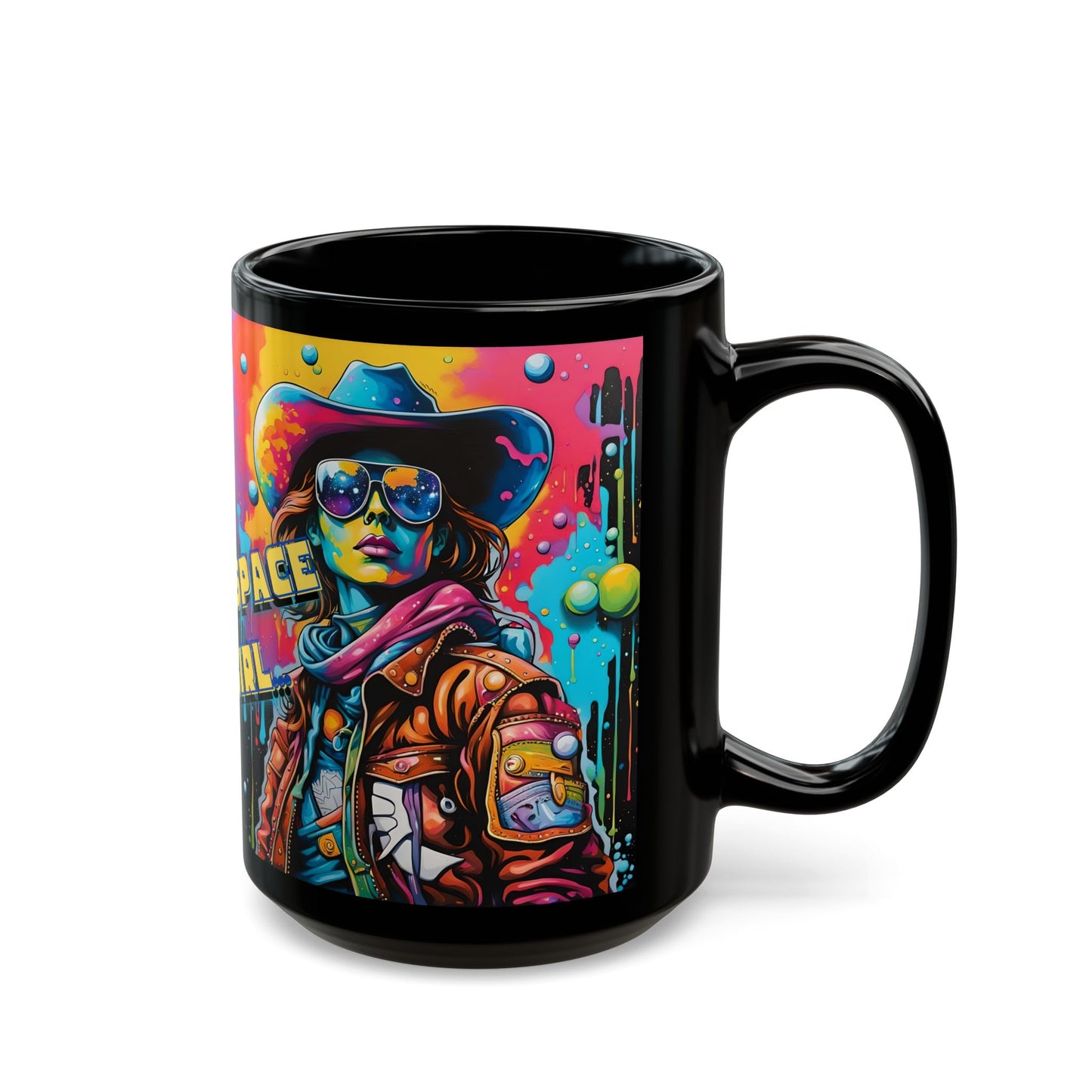 Psychedelic Space Cowgirl Mug