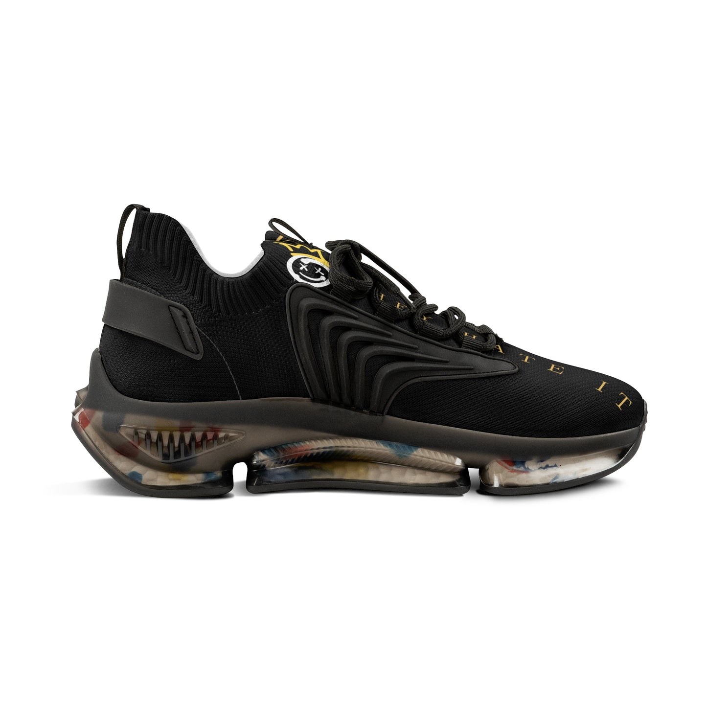 Trap or Cap Streetwear Sneakers - Bold Design with Urban Edge Mesh Sneakers