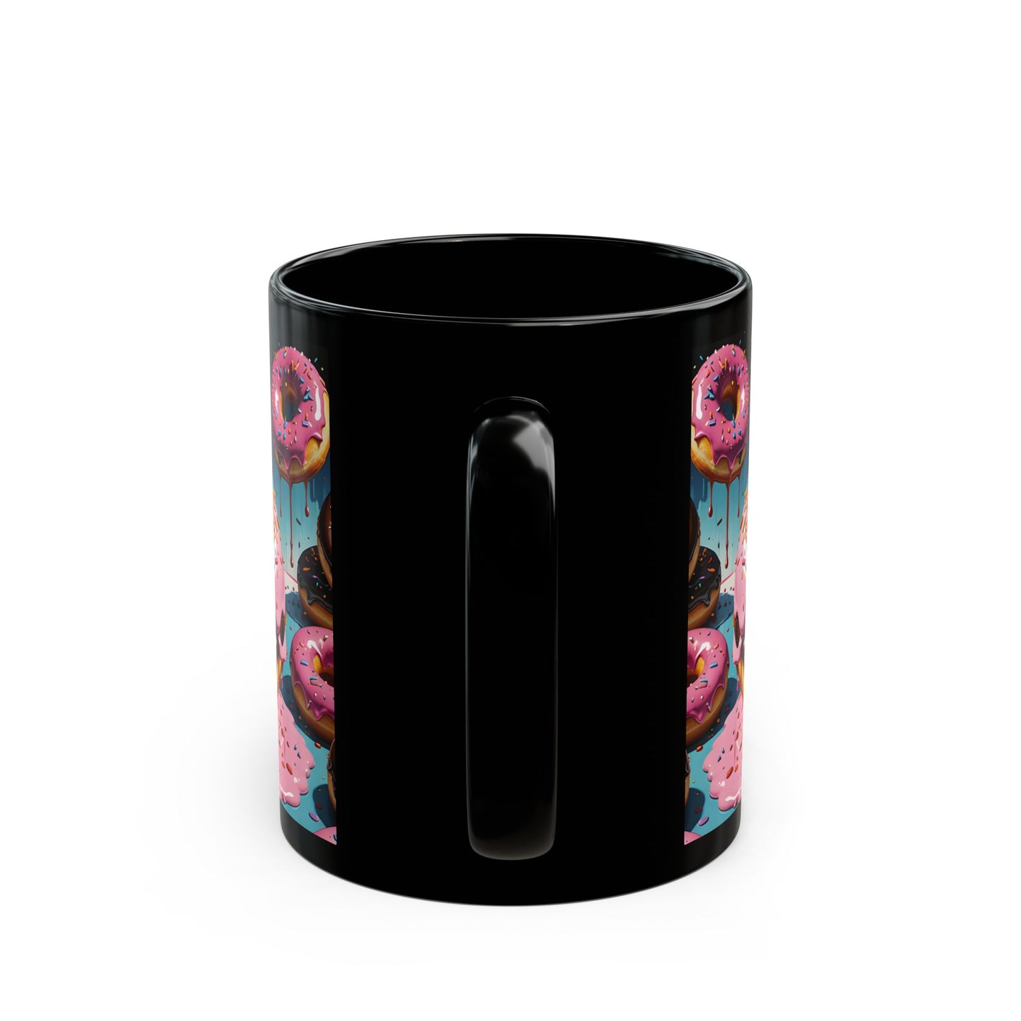 Sweet But Unhinged Donut Mug, Fun Coffee Cup, Quirky Gift for Food Lovers, Unique Kitchen Decor, Perfect for Birthdays or Holidays