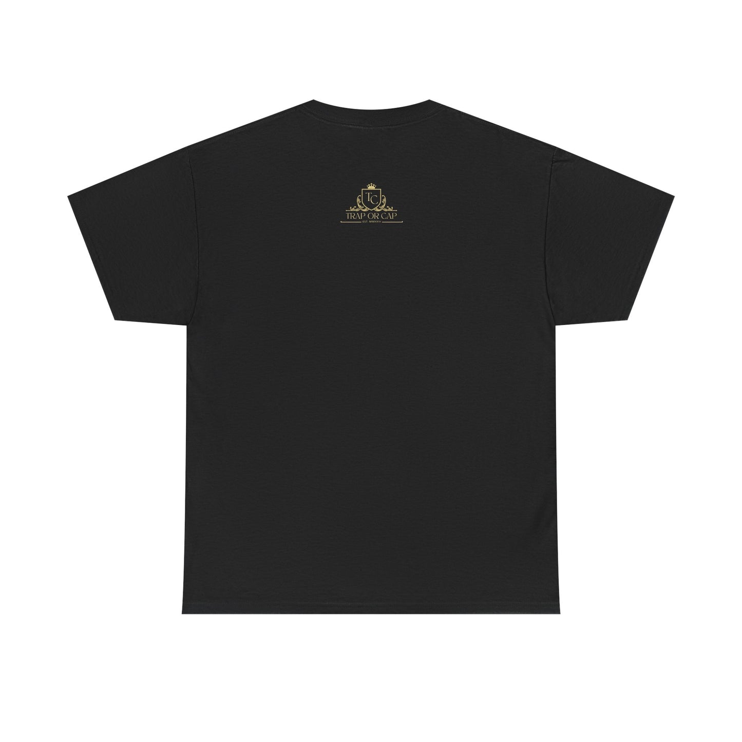 Trap or Cap Unisex Heavy Cotton Tee Blades & Ballys Design