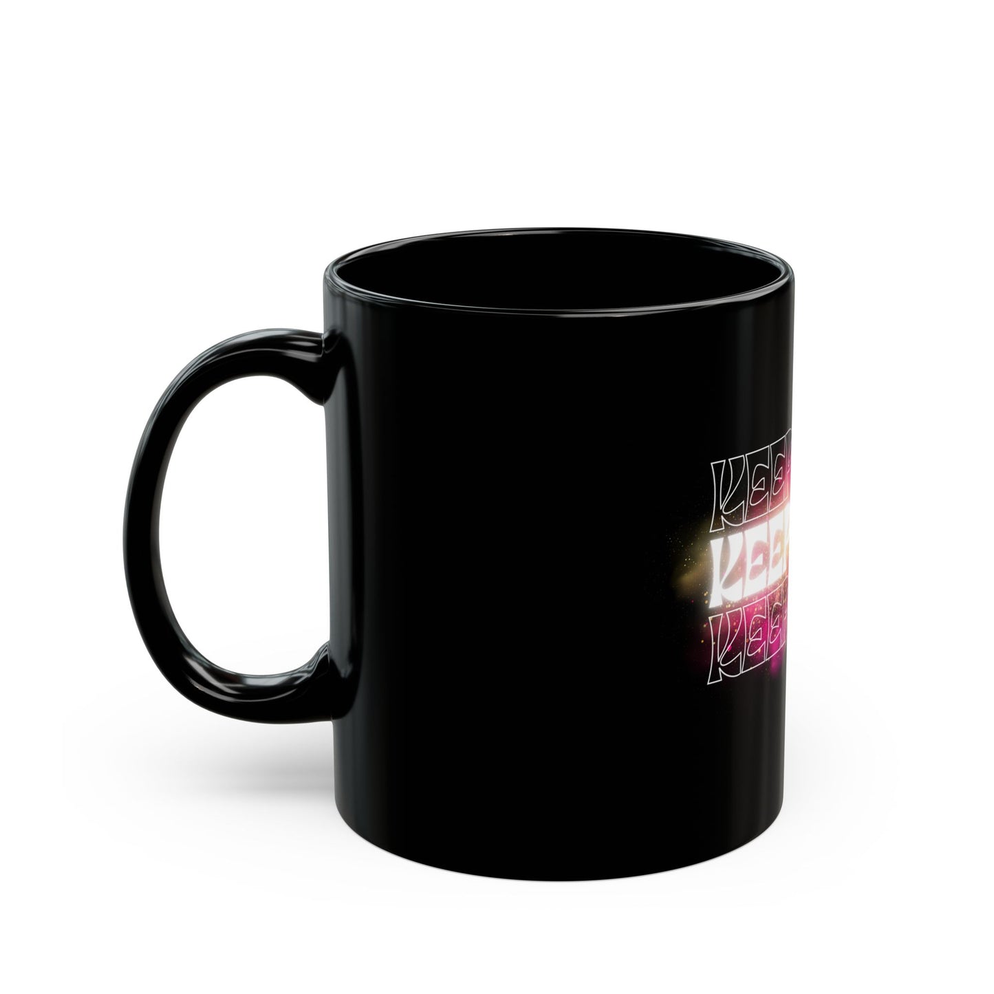 Keep Calm and Dream On Mug | Motivational Quote | Ceramic Coffee Cup Gift
