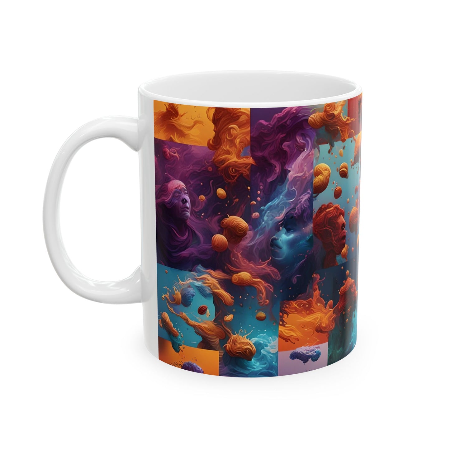 Ghost In The Mist Ceramic Mug, (11oz, 15oz)