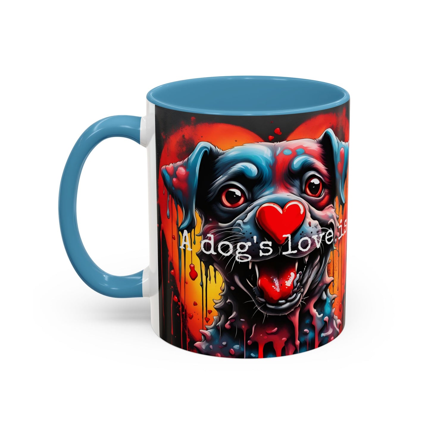 Dog Therapy Coffee Mug: Pet Lover Gift, 11oz/15oz Ceramic