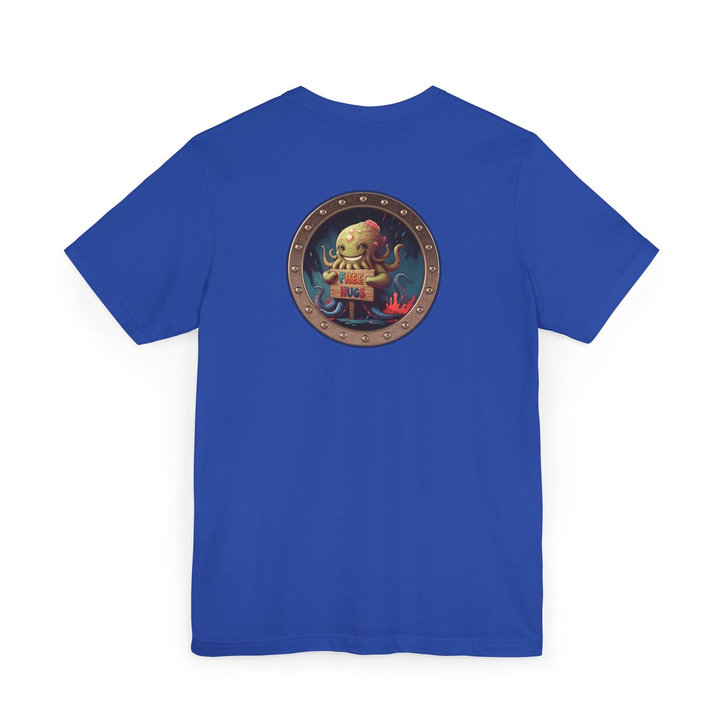 Whimsical Octopus Shirt: Nautical Art Tee for Ocean Lovers