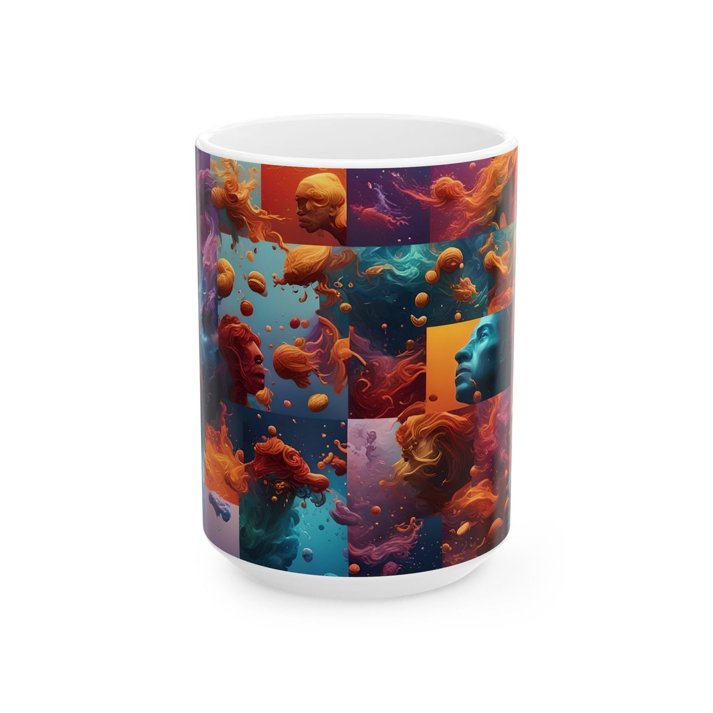 Ghost In The Mist Ceramic Mug, (11oz, 15oz)