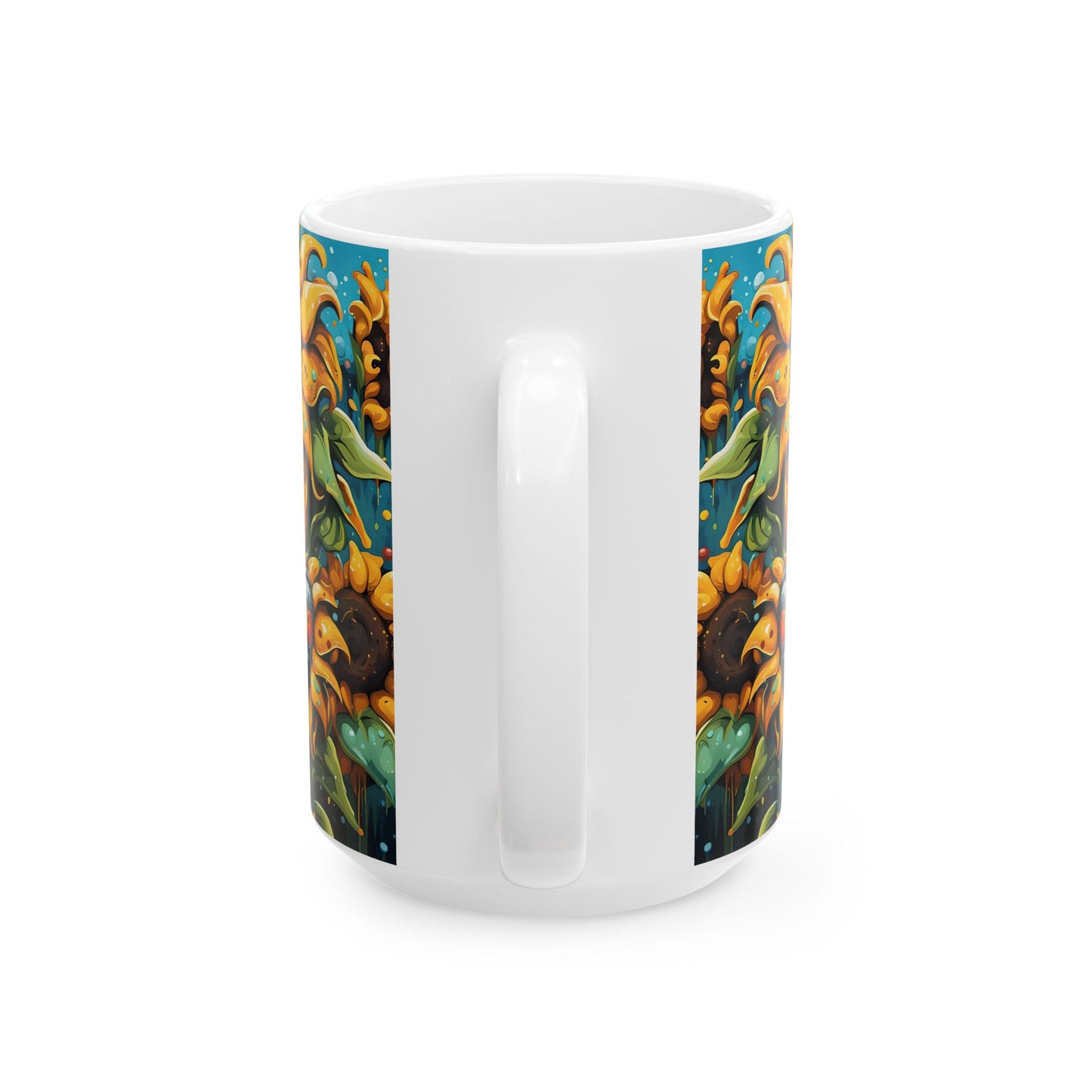 Sunflower Friendship Mug Gift | Unique Coffee Cup for Best Friend | Inspirational Quote Tea Mug for Her