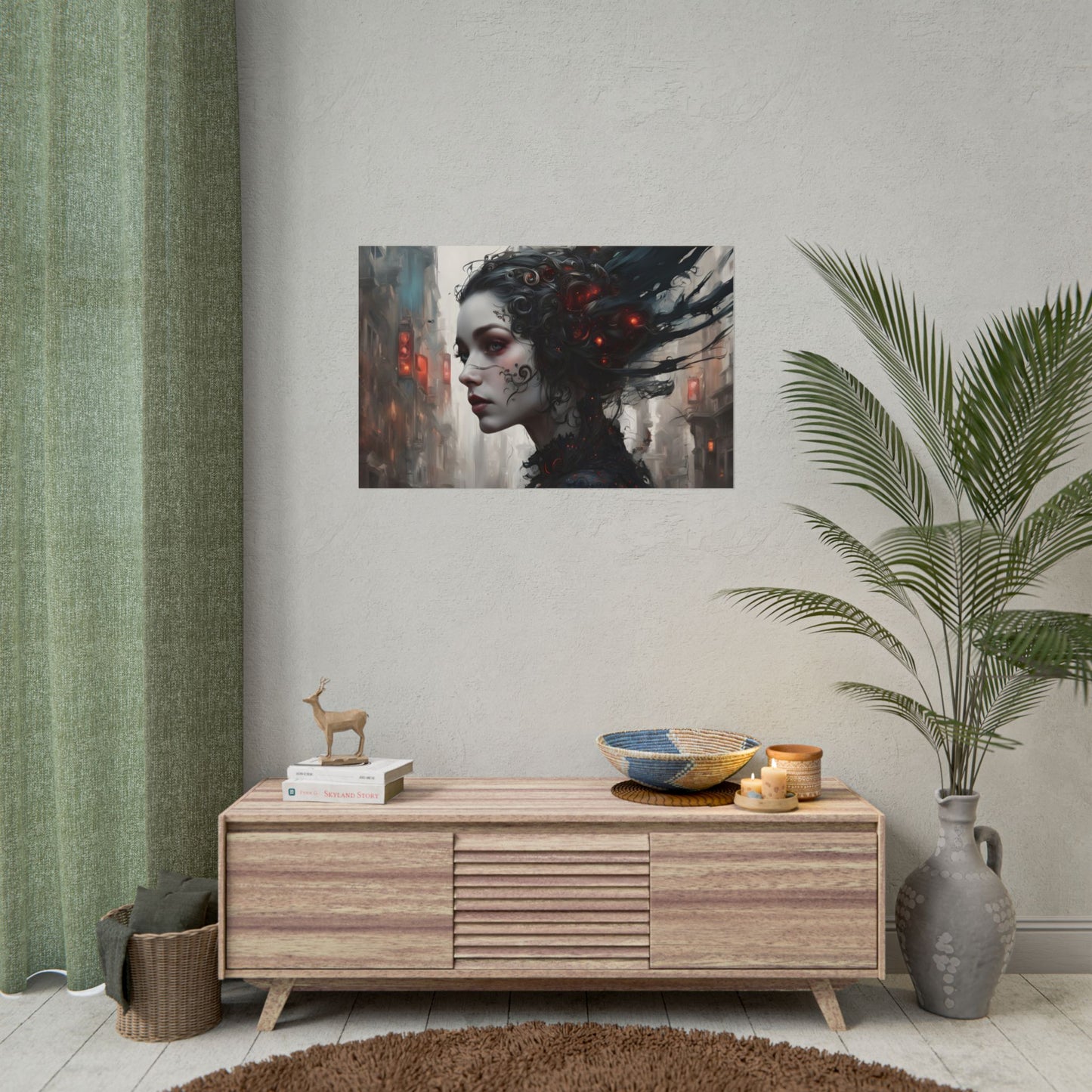 Dark and Ethereal Wall Art – Gothic Fantasy Poster Print