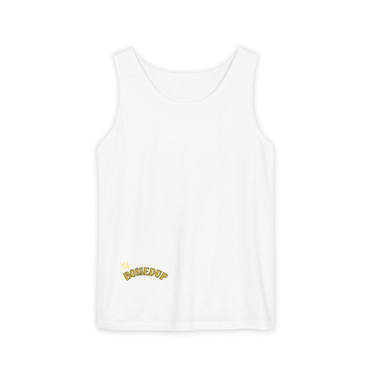 Trap or Cap "Bossed Up" Unisex Tank Top
