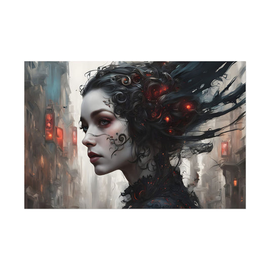 Dark and Ethereal Wall Art – Gothic Fantasy Poster Print