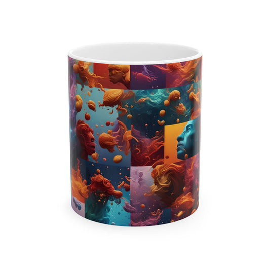 Ghost In The Mist Ceramic Mug, (11oz, 15oz)