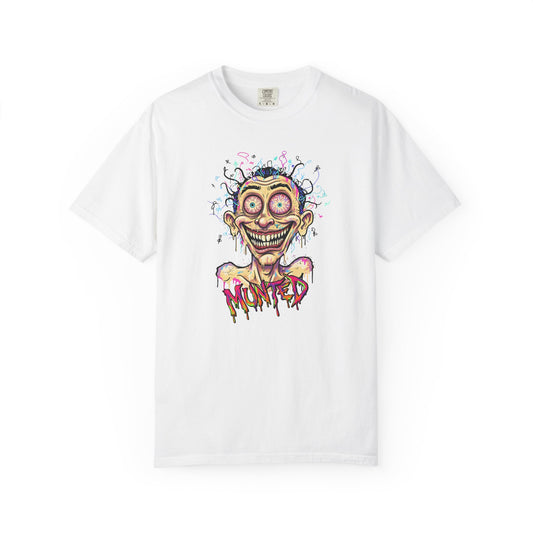 Munted Madman T-Shirt – Trippy Neon Psychedelic Graphic Tee | Unisex Cotton Shirt
