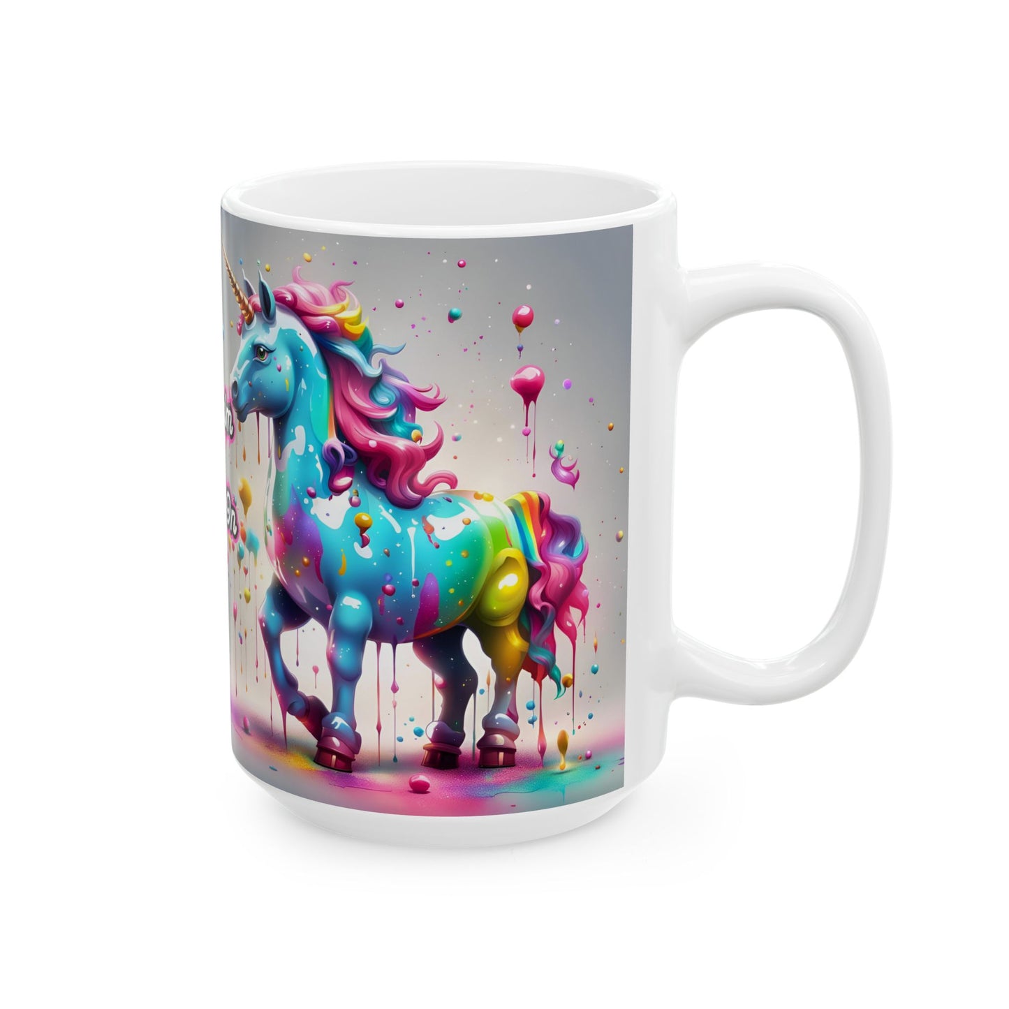 Rainbow Unicorn Mug – Keep Calm and Sparkle On