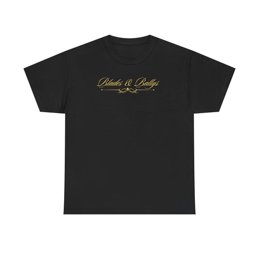 Trap or Cap Unisex Heavy Cotton Tee  Blades & Ballys Design