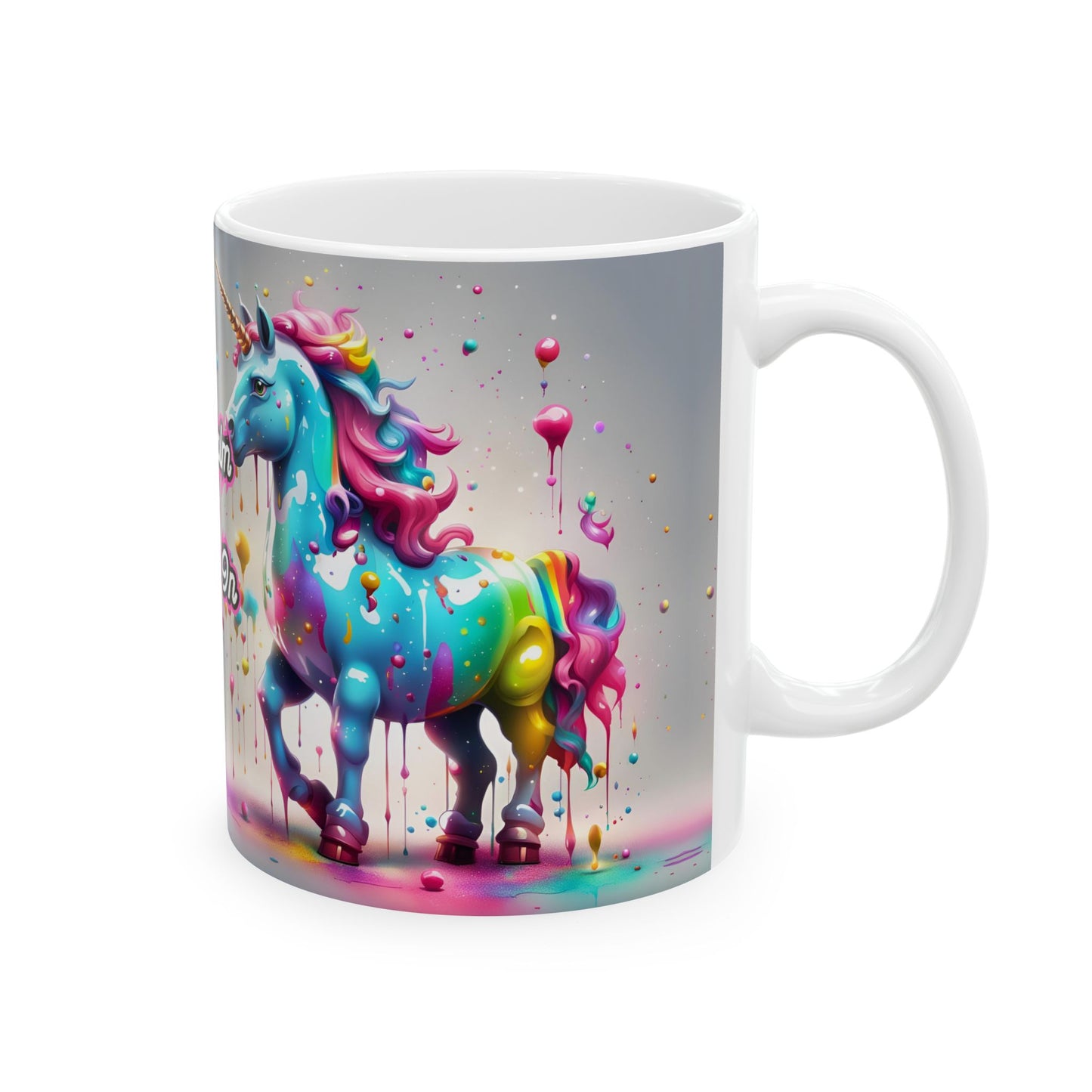 Rainbow Unicorn Mug – Keep Calm and Sparkle On