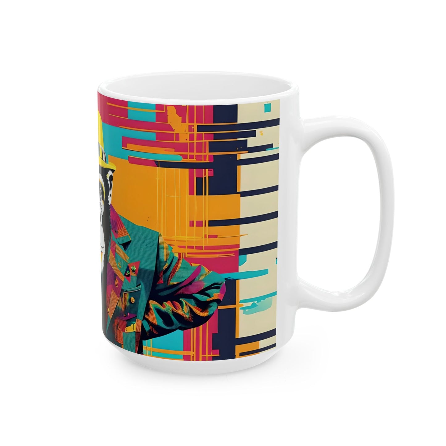 Boss Chimp Coffee Mug: Bold Pop Art Office Cup | Funny Gift for Friends, Coworkers & Legends