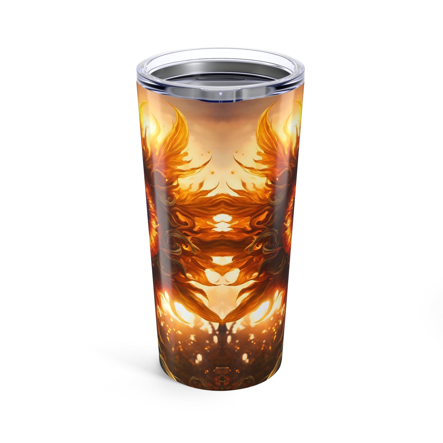 Blue Eyed Sunflower 20oz Tumbler | Nature Inspired Floral Cup | Gift for Botanical Art Lovers